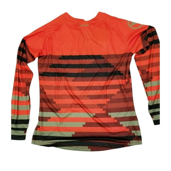 Endura Womens MT500 Supercraft L/S Tee L Recycled Fabric Orange/Black - Picture 2 of 14